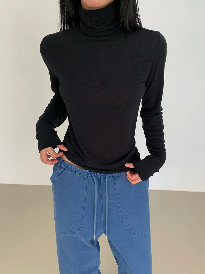 Warm Turtleneck Tee by Cover for Women - view 2