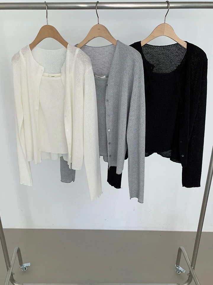 Bouclé Cardigan Set by Cover for Women - view 2
