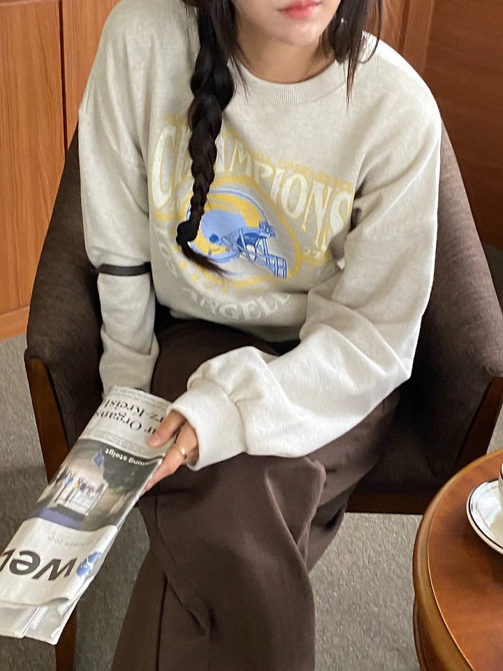 Football Sweatshirt by Diana for Women - view 4