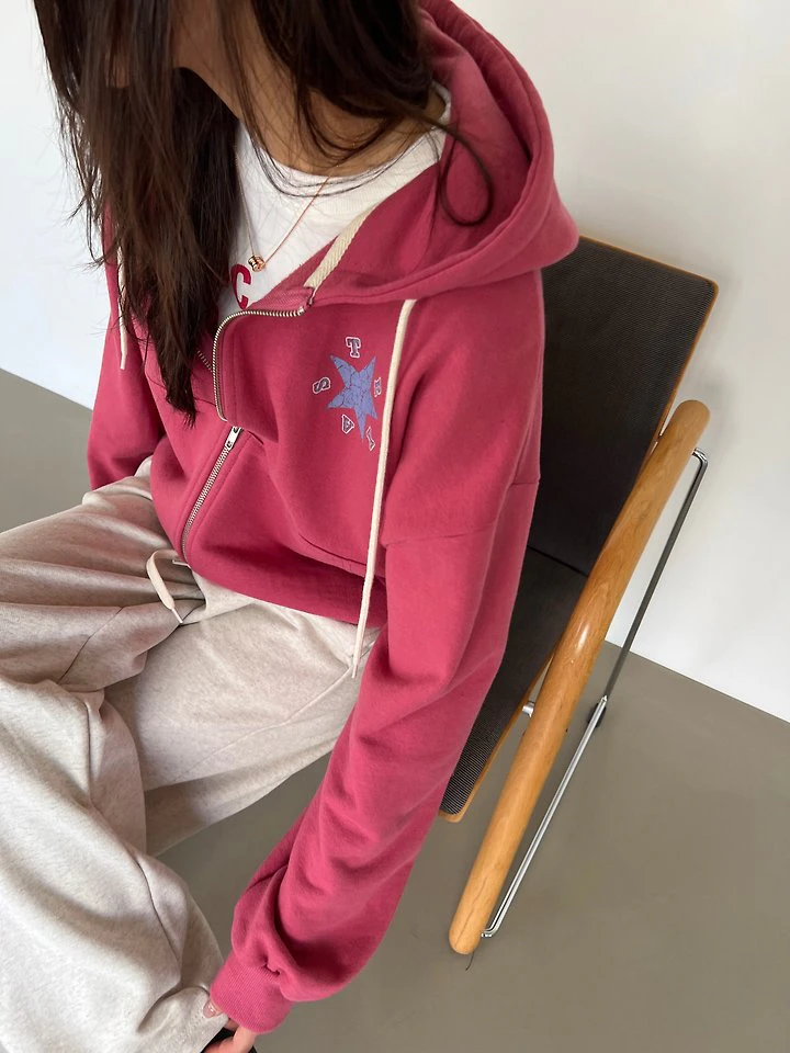 Star Hooded Jacket by Diana for Women - view 2