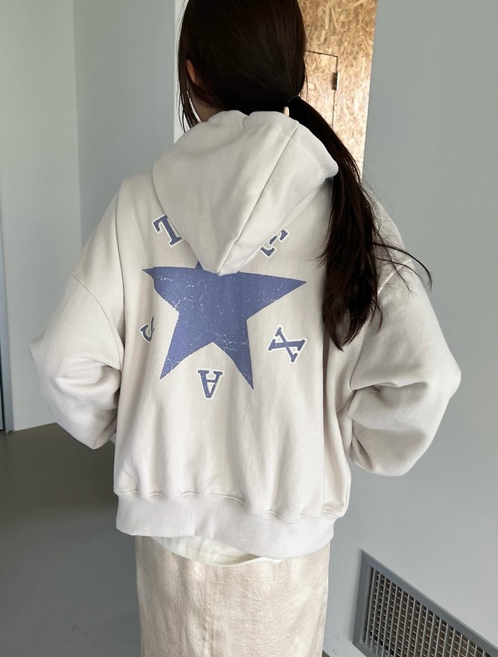 Star Hooded Jacket by Diana for Women - view 4