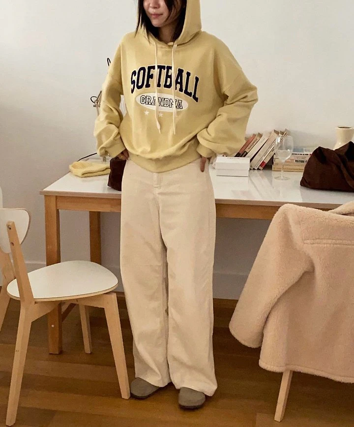 Softball Hooded Sweatshirt by Diana for Women - view 2