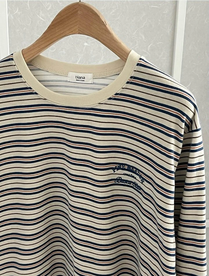 Fine Striped Tee by Diana for Women - view 4