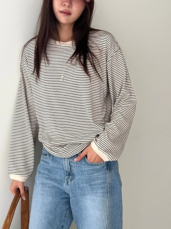 Denver Striped Tee by Diana for Women - view 8