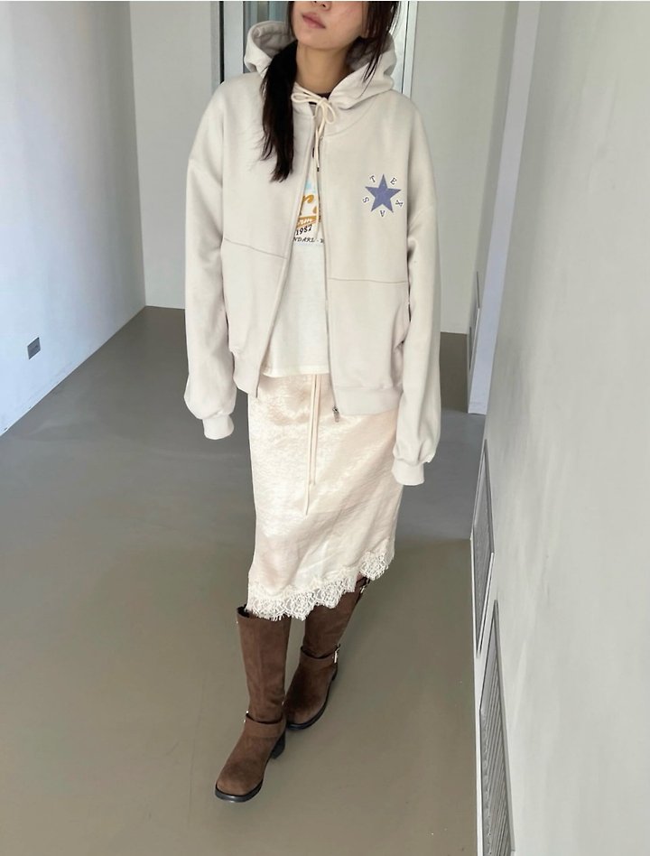 Star Hooded Jacket by Diana for Women - view 5
