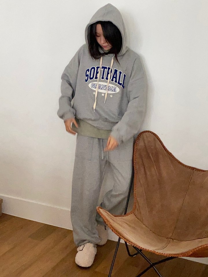 Softball Hooded Sweatshirt by Diana for Women - view 11