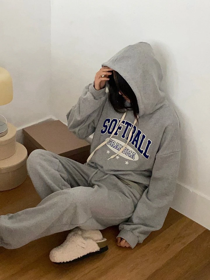 Softball Hooded Sweatshirt by Diana for Women - view 9