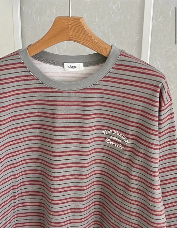 Fine Striped Tee by Diana for Women - view 1