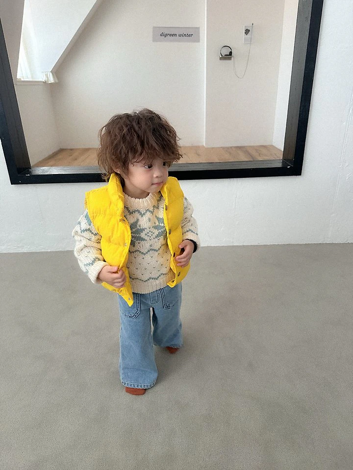Vivid Padded Vest by Digreen for Child - view 12