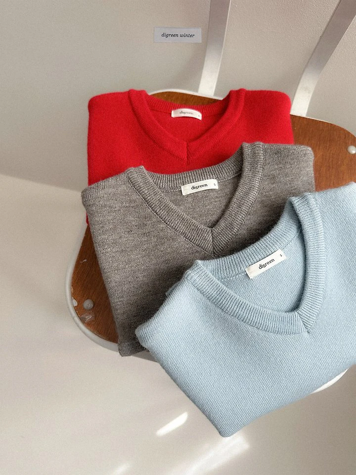 Cozy V-Neck Knit by Digreen for Child - view 1