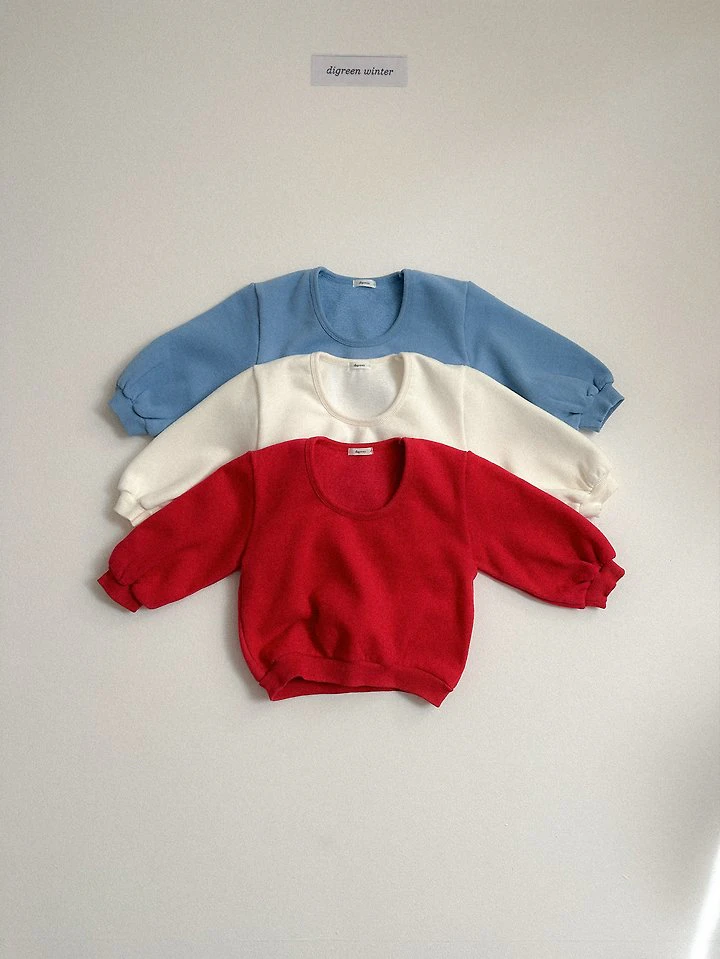 Deep U-Neck Sweatshirt by Digreen for Child - view 1