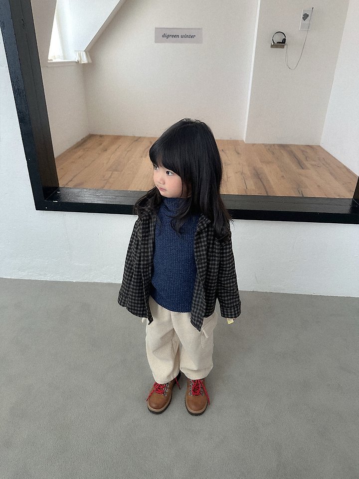 Mona Check Shirt by Digreen for Child - view 10