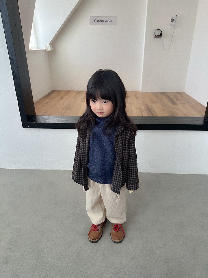 Mona Check Shirt by Digreen for Child - view 9