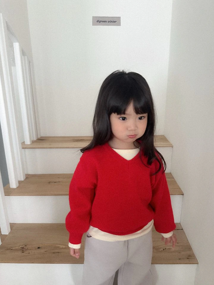 Cozy V-Neck Knit by Digreen for Child - view 4