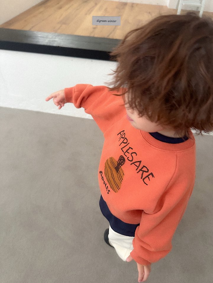 Apple Sweatshirt by Digreen for Child - view 12