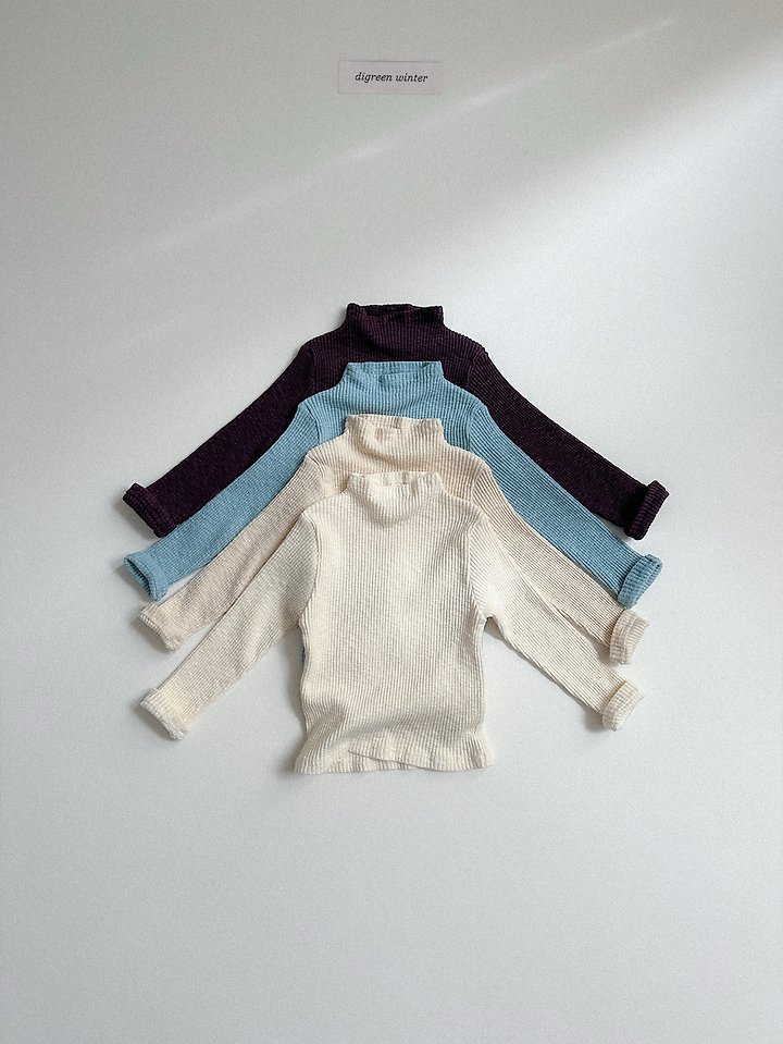 Toffee Turtleneck Tee by Digreen for Child - view 1