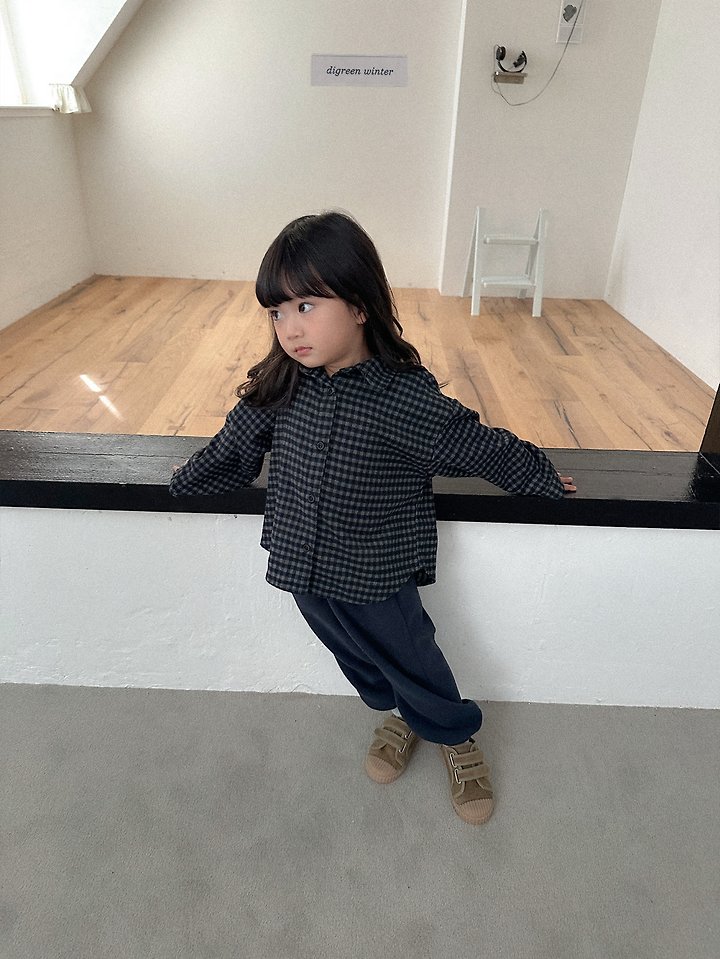 Mona Check Shirt by Digreen for Child - view 12