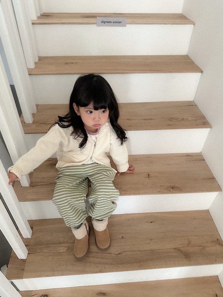 Cherry Striped Jogger Pants by Digreen for Child - view 10