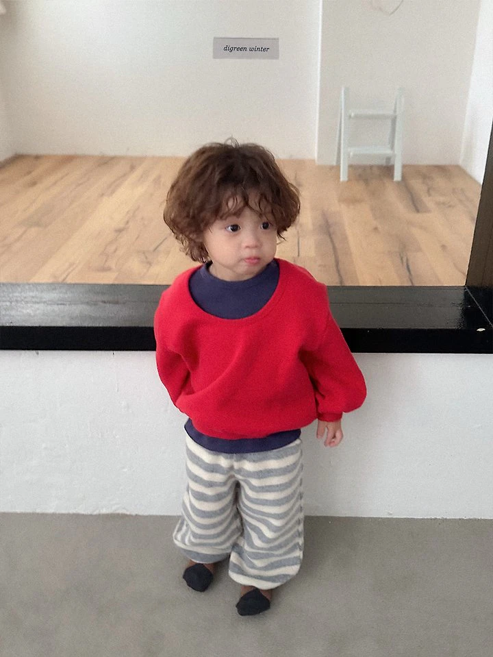 Deep U-Neck Sweatshirt by Digreen for Child - view 4