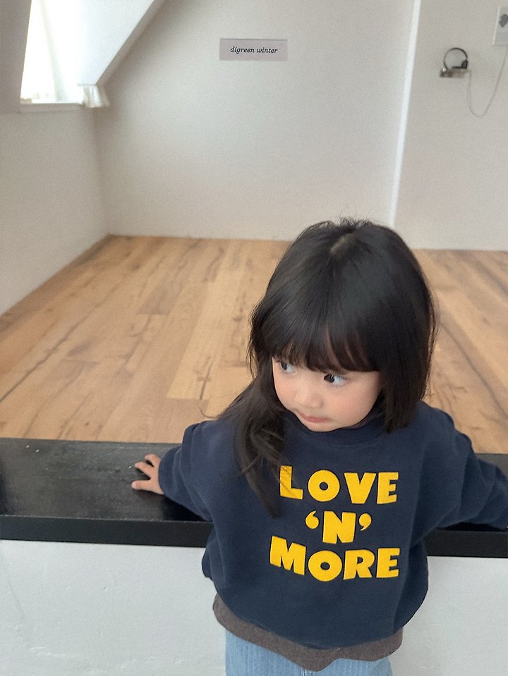 Love More Sweatshirt by Digreen for Child - view 4