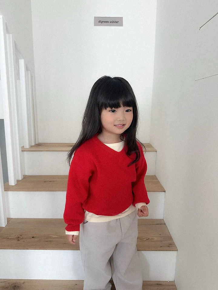Cozy V-Neck Knit by Digreen for Child - view 7