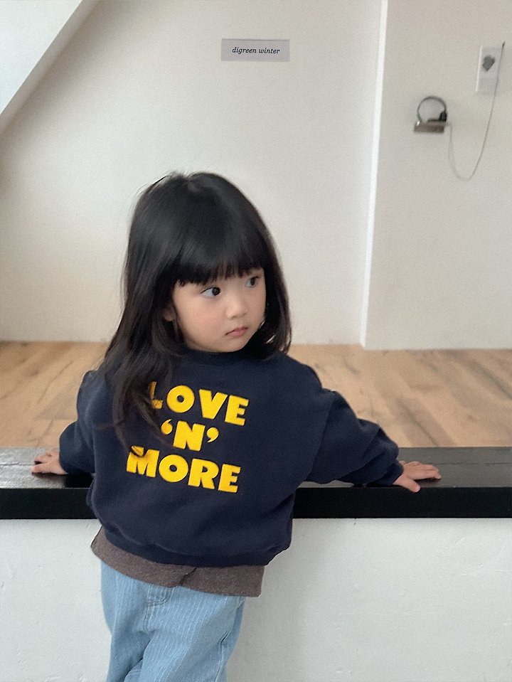 Love More Sweatshirt by Digreen for Child - view 5