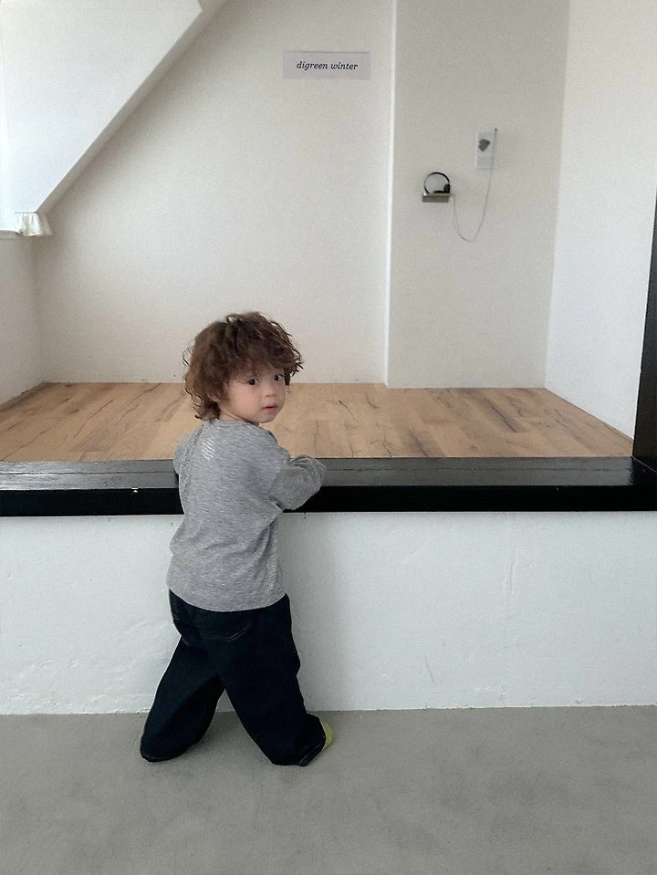 Knot Dart Denim Pants by Digreen for Child - view 5