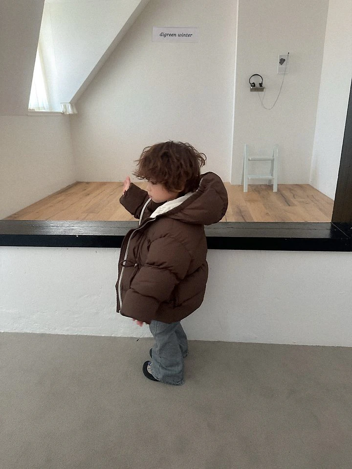 Color Block Padded Jacket by Digreen for Child - view 11
