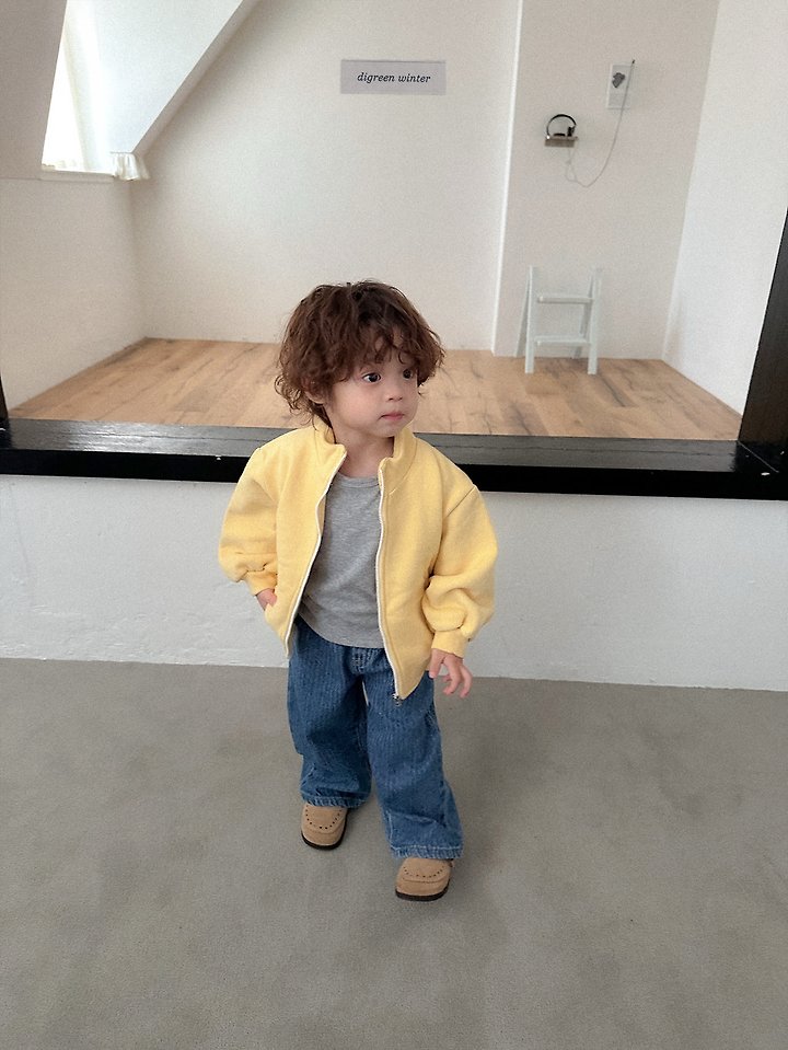 Quilted Denim Pants by Digreen for Child - view 5