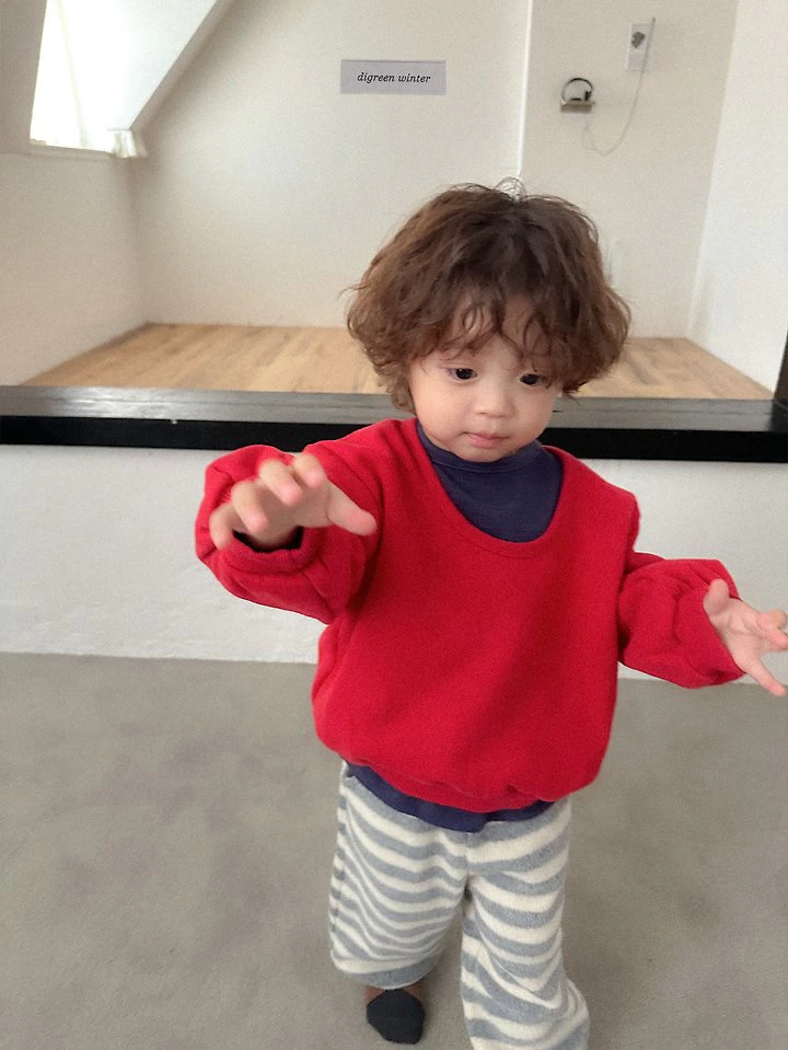 Deep U-Neck Sweatshirt by Digreen for Child - view 7