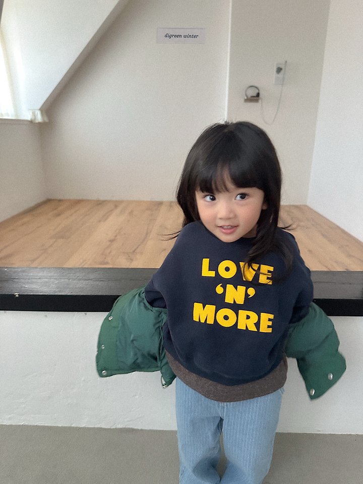 Love More Sweatshirt by Digreen for Child - view 6