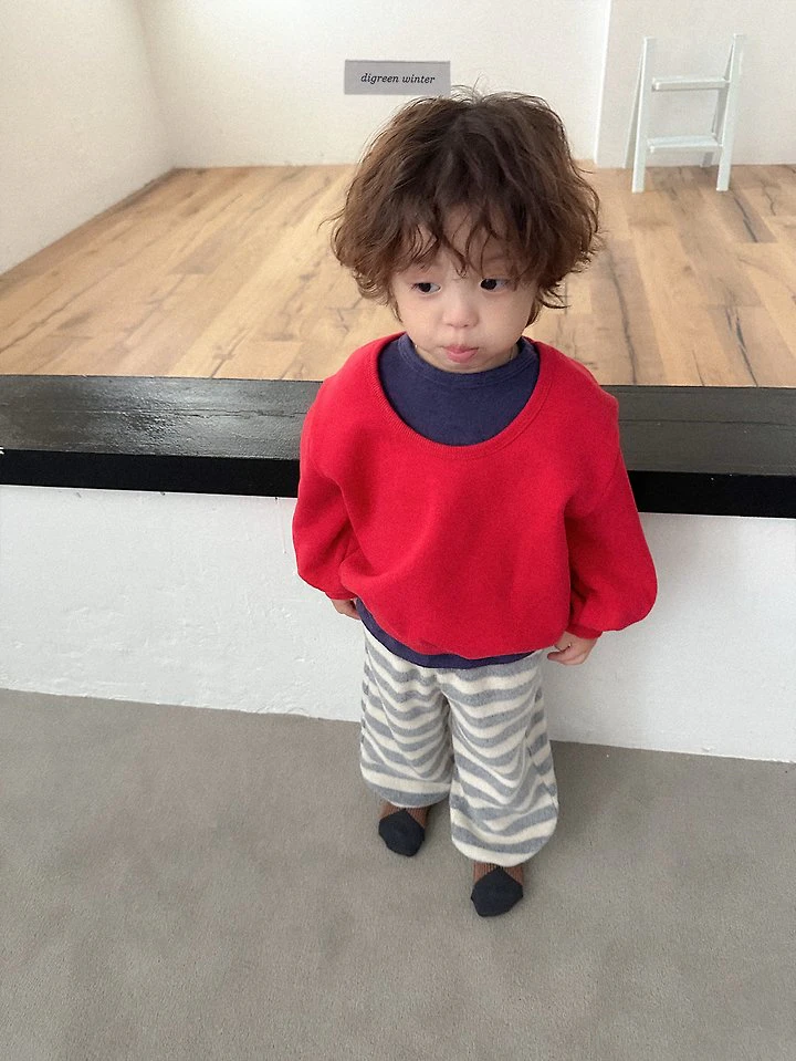 Deep U-Neck Sweatshirt by Digreen for Child - view 8
