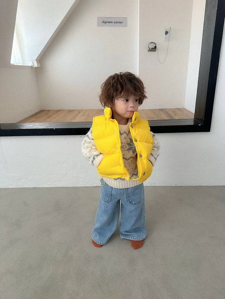 Vivid Padded Vest by Digreen for Child - view 11