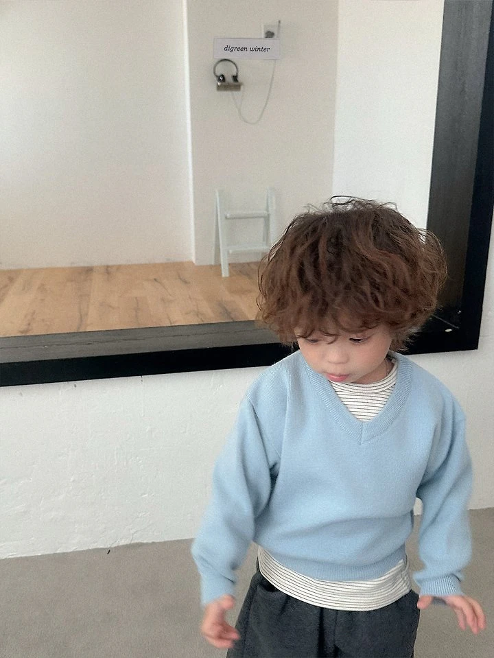 Cozy V-Neck Knit by Digreen for Child - view 11