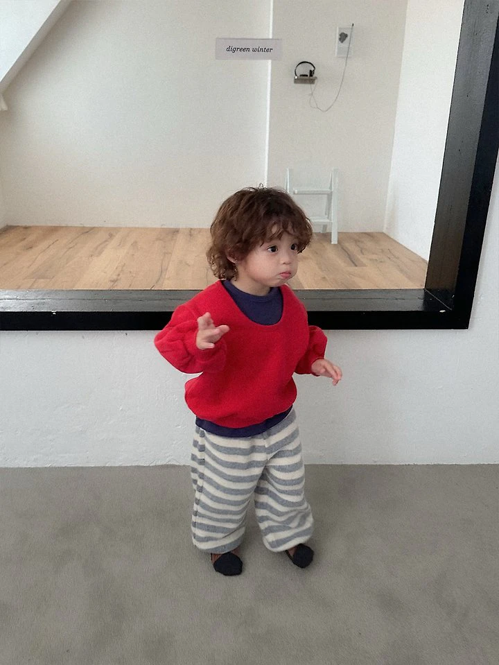 Deep U-Neck Sweatshirt by Digreen for Child - view 10