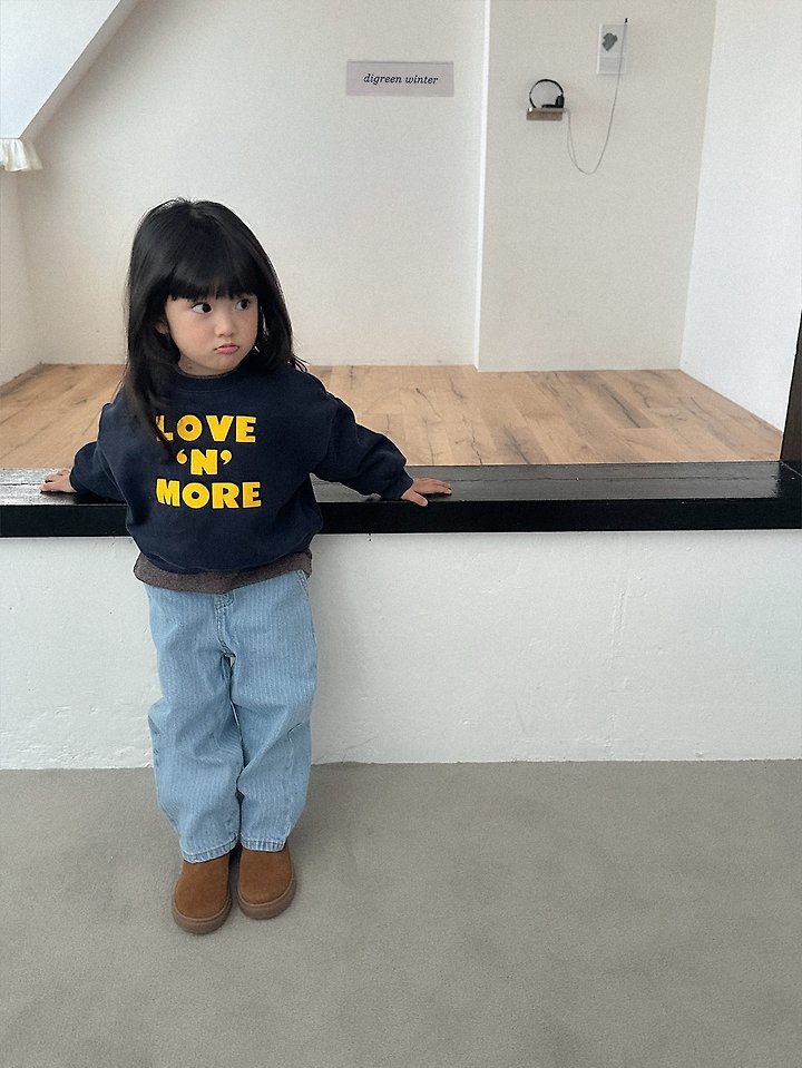 Love More Sweatshirt by Digreen for Child - view 9