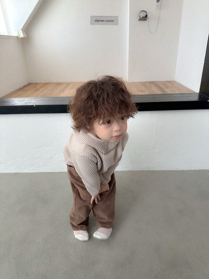 Waffle Hooded Tee by Digreen for Child - view 6