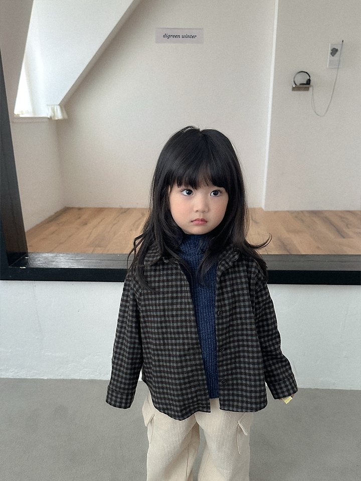 Mona Check Shirt by Digreen for Child - view 8