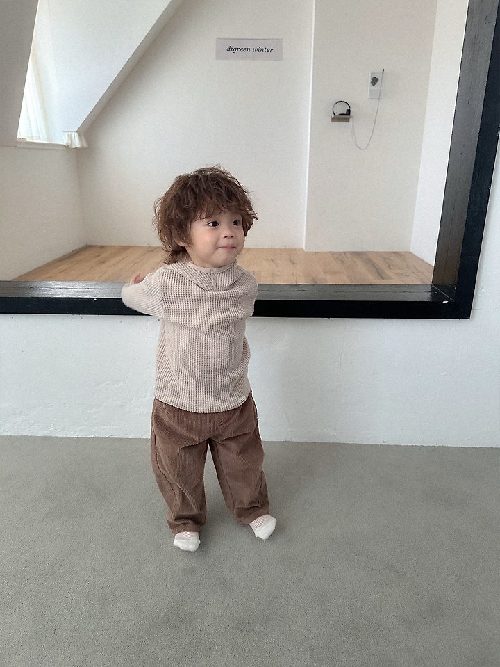 Waffle Hooded Tee by Digreen for Child - view 9
