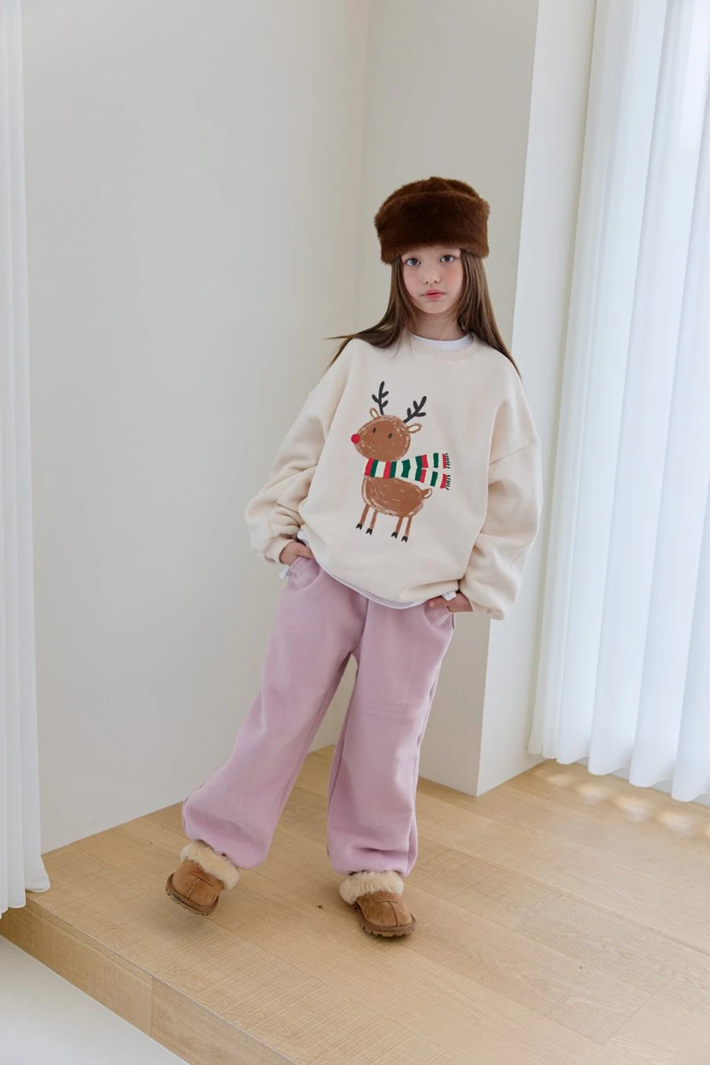 Double Fleece Jogger Pants by Dore Dore for Child - view 12