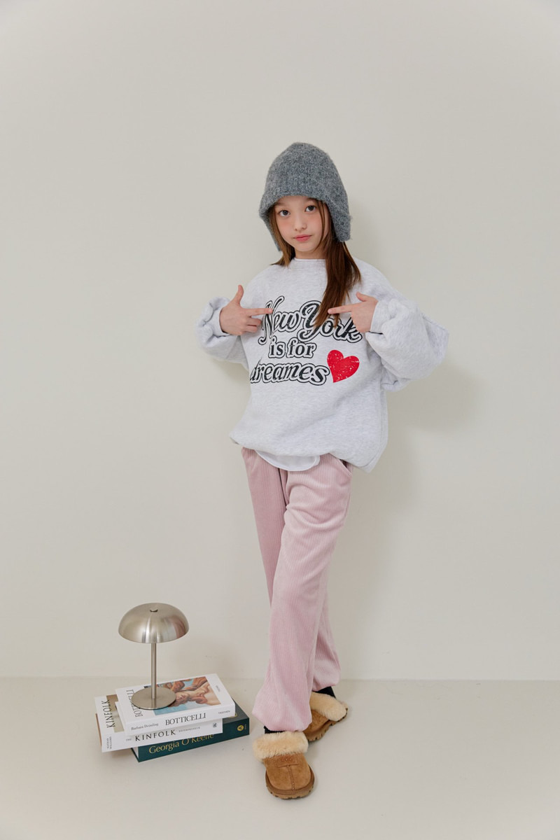 Double Fleece New York Sweatshirt by Dore Dore for Child - view 10