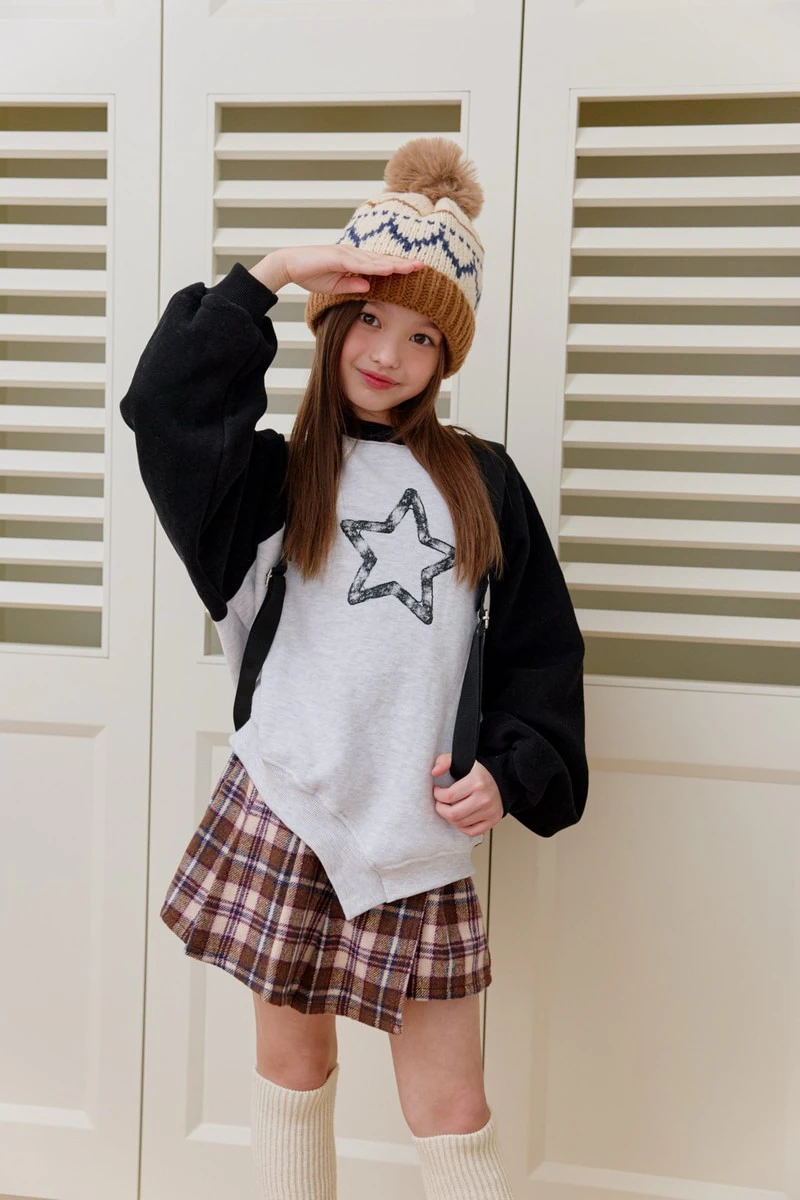 Double Fleece Asymmetric Sweatshirt by Dore Dore for Child - view 12