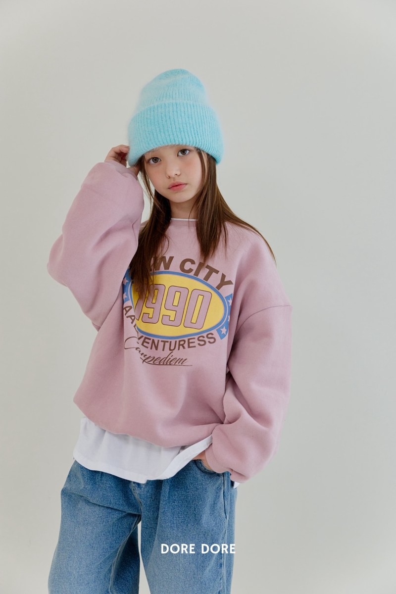 Double Fleece New City Sweatshirt by Dore Dore for Child - view 7