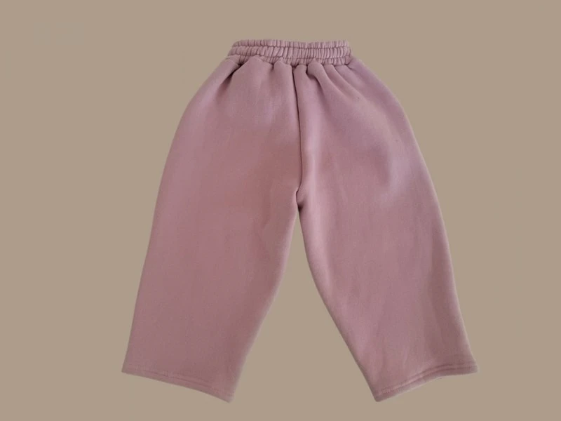 Double Fleece Slit Pocket Pants by Dore Dore for Child - view 4
