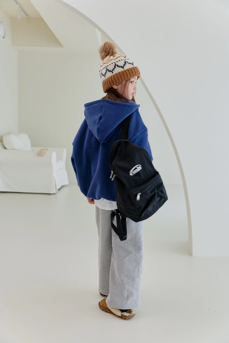 Double Fleece Overfit Hooded Zip-up by Dore Dore for Child - view 12