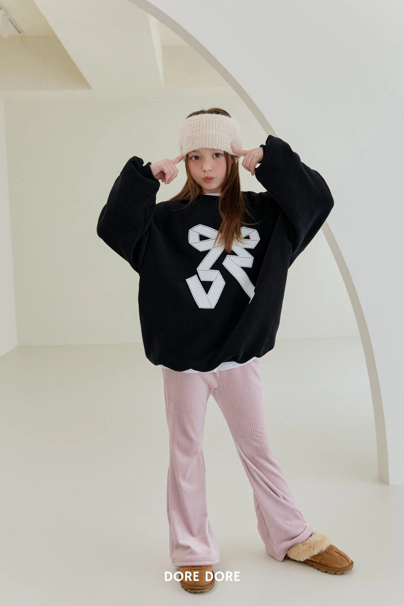 Double Fleece Ribbon Sweatshirt by Dore Dore for Child - view 8