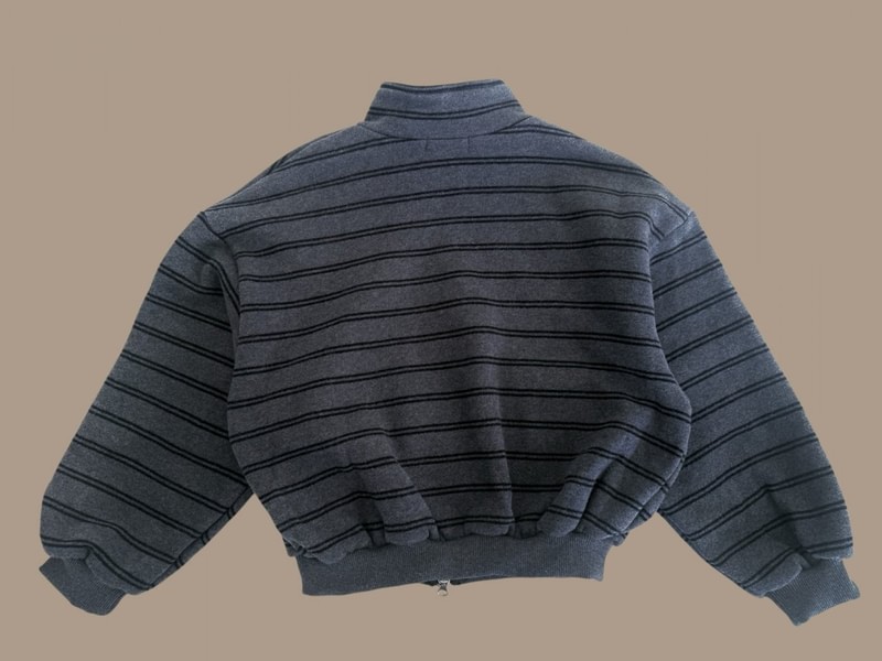 Double Fleece Striped Zip-up by Dore Dore for Child - view 6