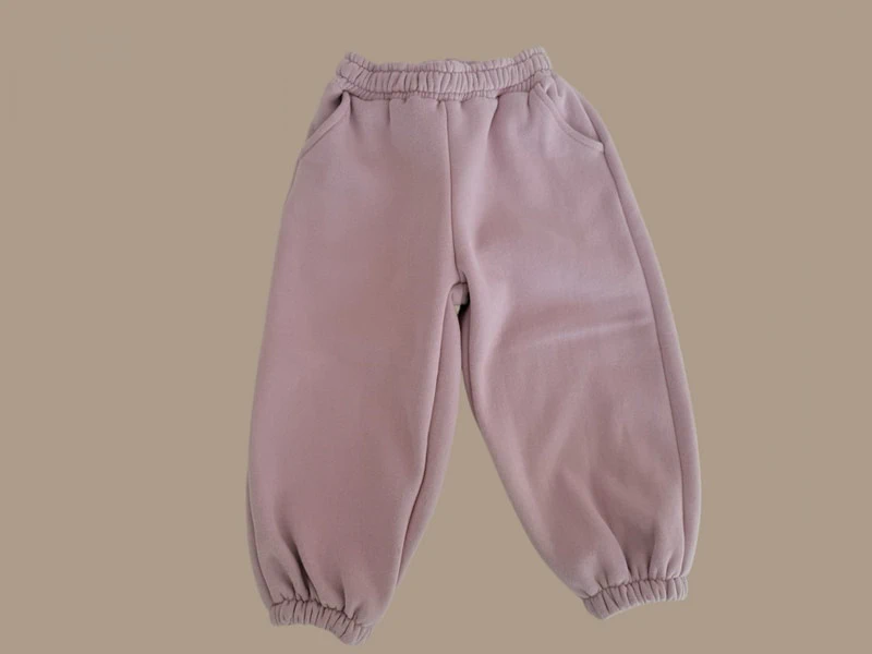 Double Fleece Jogger Pants by Dore Dore for Child - view 3