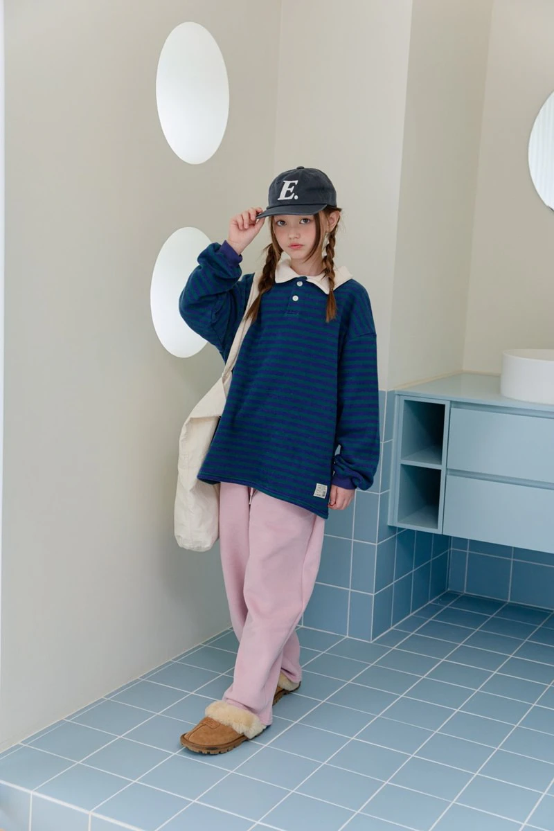 Double Fleece Slit Pocket Pants by Dore Dore for Child - view 12