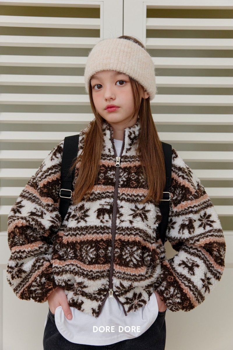Bobbly Zip-up by Dore Dore for Child - view 1